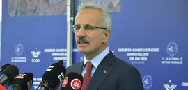 Bakan Uraloğlu, Eskişehir OSB-Hasanbey Lojistik Merkezi demir yolu bağlantısının temel atma töreninde konuştu: