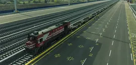 (BEKLESİN) İntermodal terminal Railport'tan ilk tren çıkışı gerçekleşti