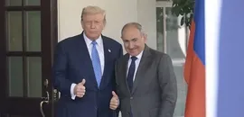 Ermenistan Başbakanı Paşinyan, ABD Başkanı Trump ile Görüştü