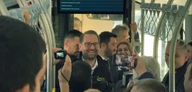 Romanya'da Bozankaya troleybüsleri tanıtıldı