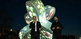 Trendyol Sanat Güvenç Özel'in "Neuroflux" enstalasyonunu İstanbul'da sergiledi