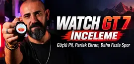 Uzun Pil Ömrü, 3.000 Nit Ekran Ve Gelişmiş Spor Özellikleri Bir Arada | Huawei Watch GT 7 İnceleme