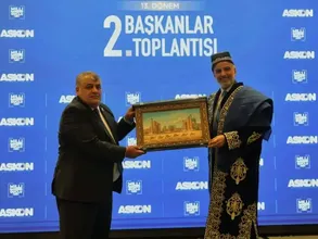 ASKON Genel Başkanı Aydın, Özbekistan'daki başkanlar toplantısını değerlendirdi: ASKON Genel Başkanı Aydın, Özbekistan'daki başkanlar toplantısını değerlendirdi: