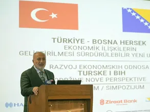 Bakan Bolat, "Türkiye-Bosna Hersek Ekonomik İlişkilerin Geliştirilmesi ve Sürdürülebilir Yeni Ufuklar Sempozyumu"nda konuştu: