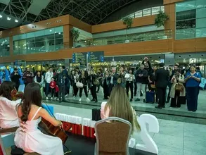 Cumhuriyet Bayramı Sabiha Gökçen Havalimanı'nda kutlandı
