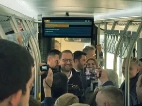 Romanya'da Bozankaya troleybüsleri tanıtıldı