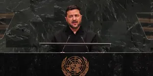 Guerre en Ukraine : À L'Onu, Zelensky Dénonce "la Folie" de Poutine