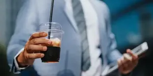 The Great Iced Coffee Debate: Is It Wrong to Take a Beverage into a Job Interview?