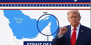 Trump Hürmüz haritasını yeniden paylaştı: "Yeni ABD toprağı"
