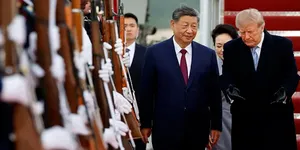 Trump Le Pone la Alfombra Roja A Xi Jinping A Su Llegada A EEUU