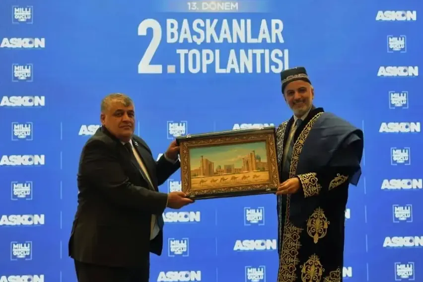 ASKON Genel Başkanı Aydın, Özbekistan'daki başkanlar toplantısını değerlendirdi: ASKON Genel Başkanı Aydın, Özbekistan'daki başkanlar toplantısını değerlendirdi: