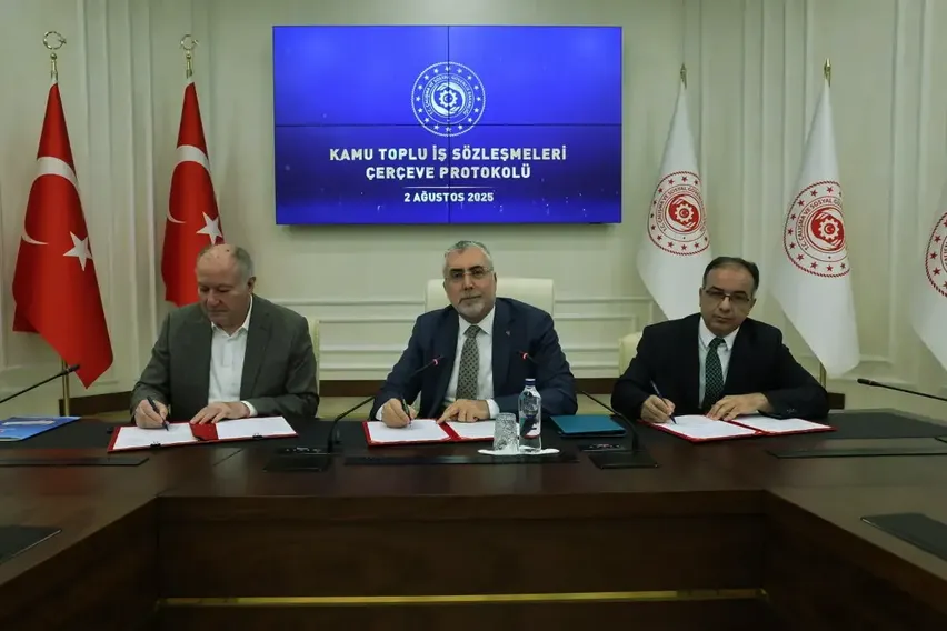 Bakan Işıkhan'dan Kamu Toplu İş Sözleşmeleri Çerçeve Protokolü'ne ilişkin açıklama: