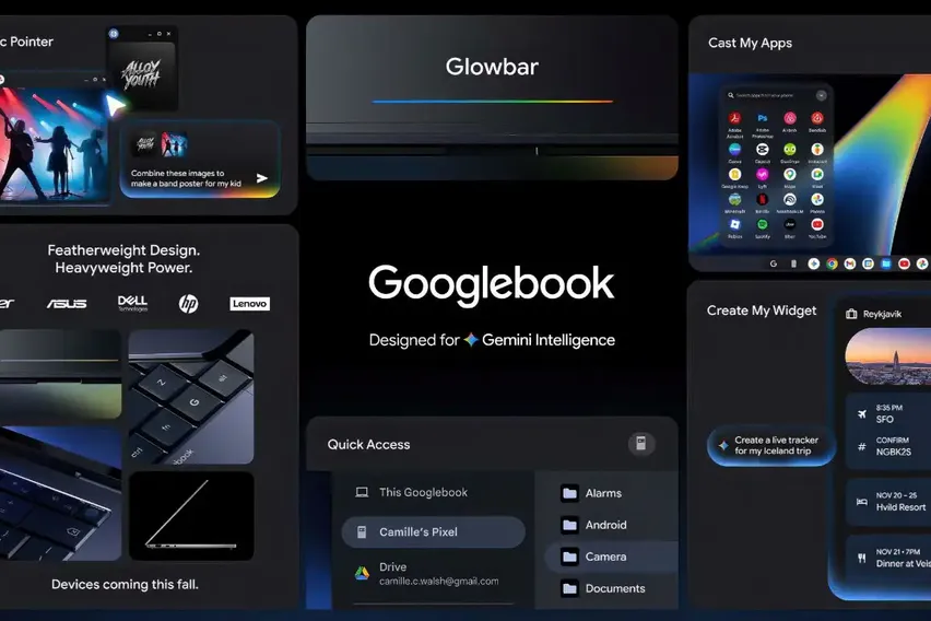 Chromebook'tan sonra sıra Googlebook'ta: Ön sipariş tarihi açıklandı