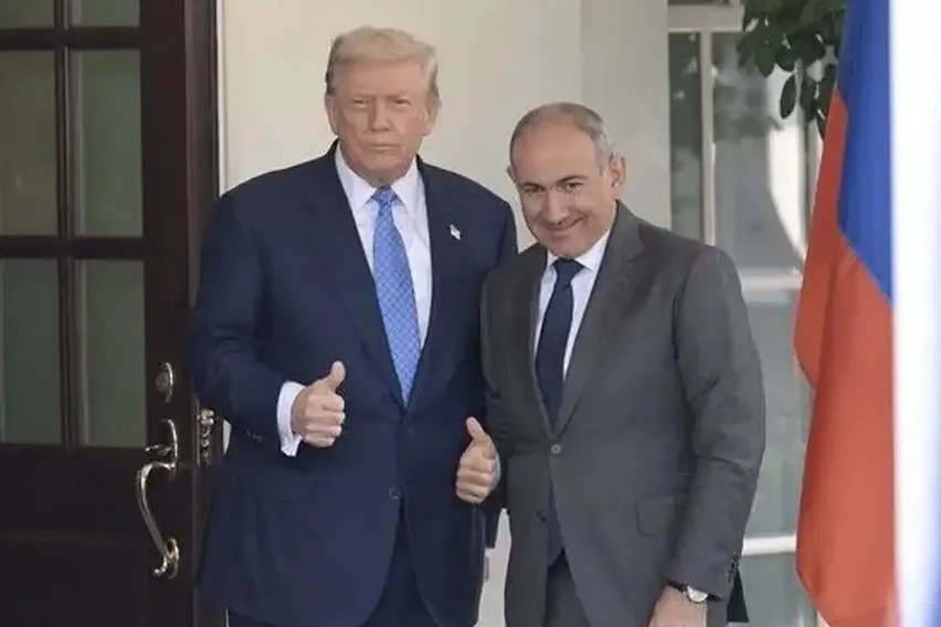 Ermenistan Başbakanı Paşinyan, ABD Başkanı Trump ile görüştü