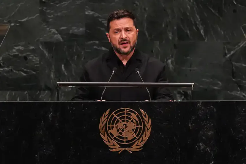 Guerre en Ukraine : À L'Onu, Zelensky Dénonce "la Folie" de Poutine