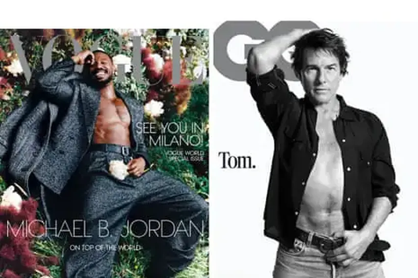 Hunk – Or ‘Unc’? What Magazine Covers Of Michael B Jordan And Tom Cruise Tell Us About Manhood