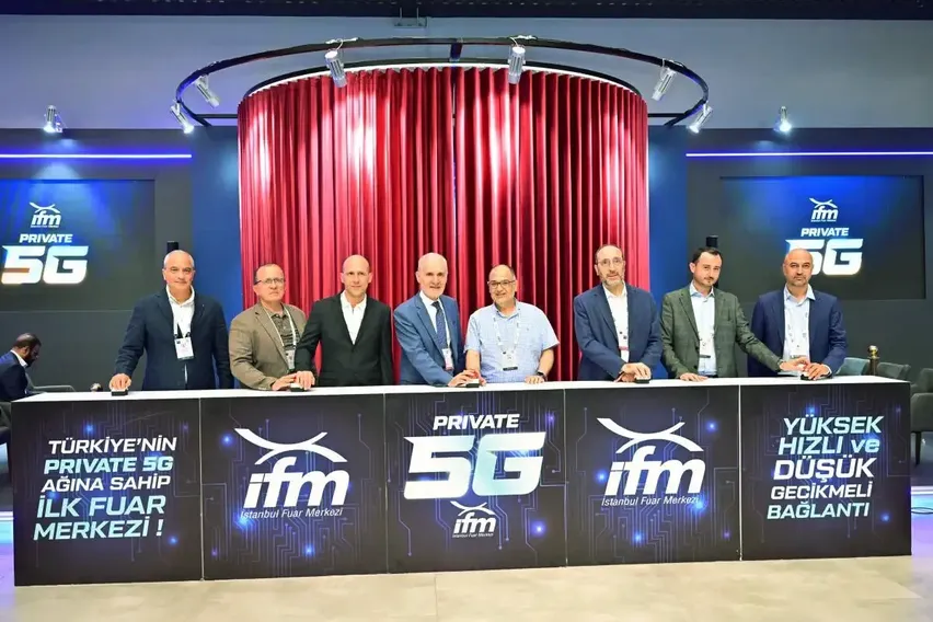 İstanbul Fuar Merkezi "Özel 5G" fuar deneyimini IDEF 2025'te devreye aldı