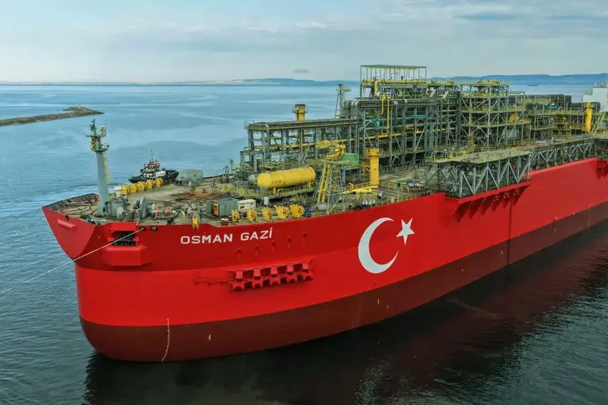 "Osman Gazi", Karadeniz'deki doğal gaz üretimini iki katına çıkaracak "Osman Gazi", Karadeniz'deki doğal gaz üretimini iki katına çıkaracak