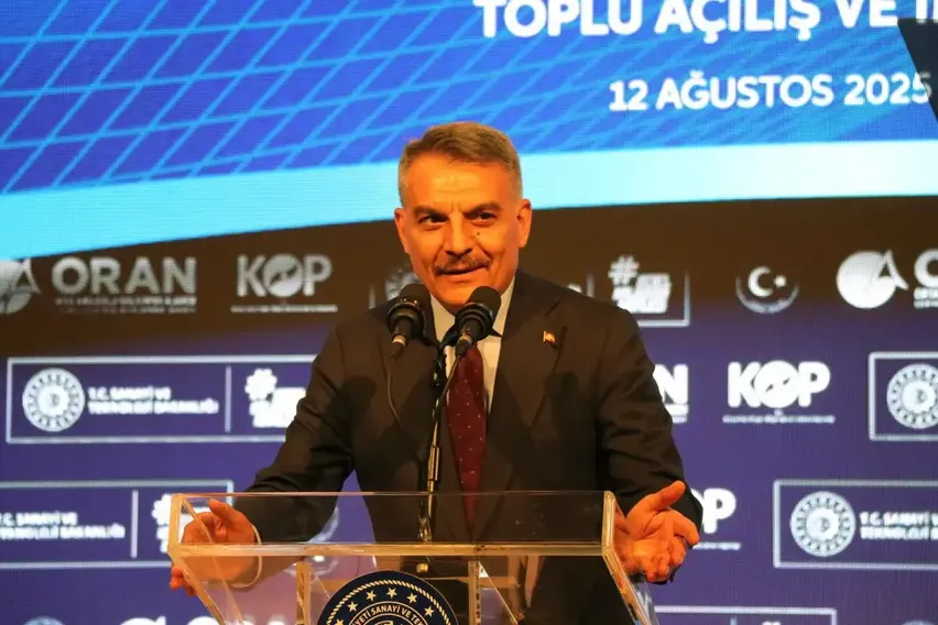 Sanayi ve Teknoloji Bakanı Kacır Yozgat'ta konuştu: