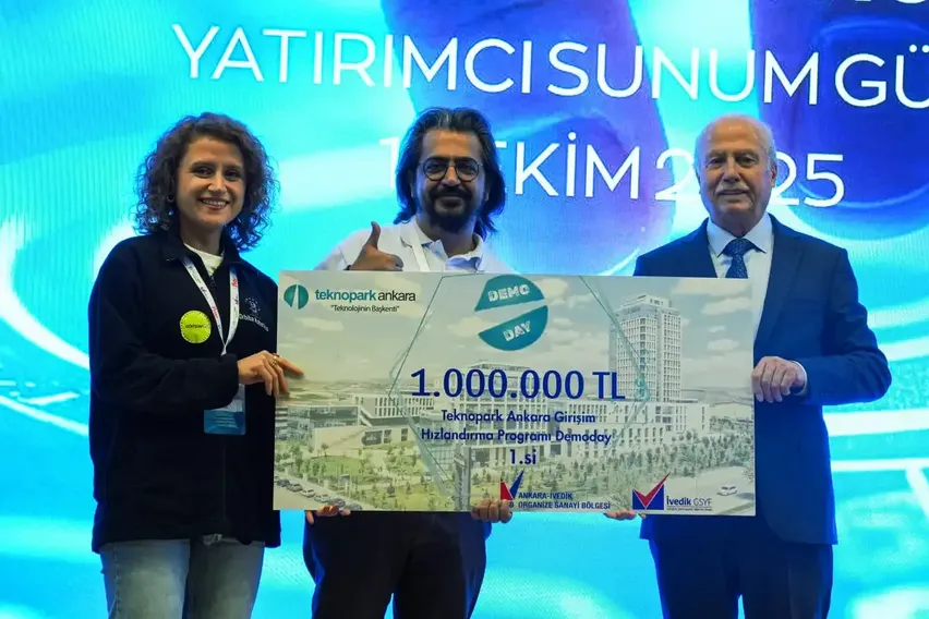 Teknopark Ankara "Demoday 2025"te girişimcilere ödül