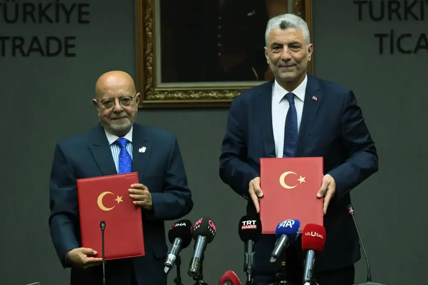 Türkiye-Suriye Ekonomi ve Ticaret Ortak Komitesinin kurulmasına ilişkin protokol imzalandı Türkiye-Suriye Ekonomi ve Ticaret Ortak Komitesinin kurulmasına ilişkin protokol imzalandı