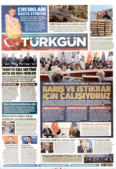 TÜRKGÜN 2 Eylül 2026 Gazete Manşeti Küçük