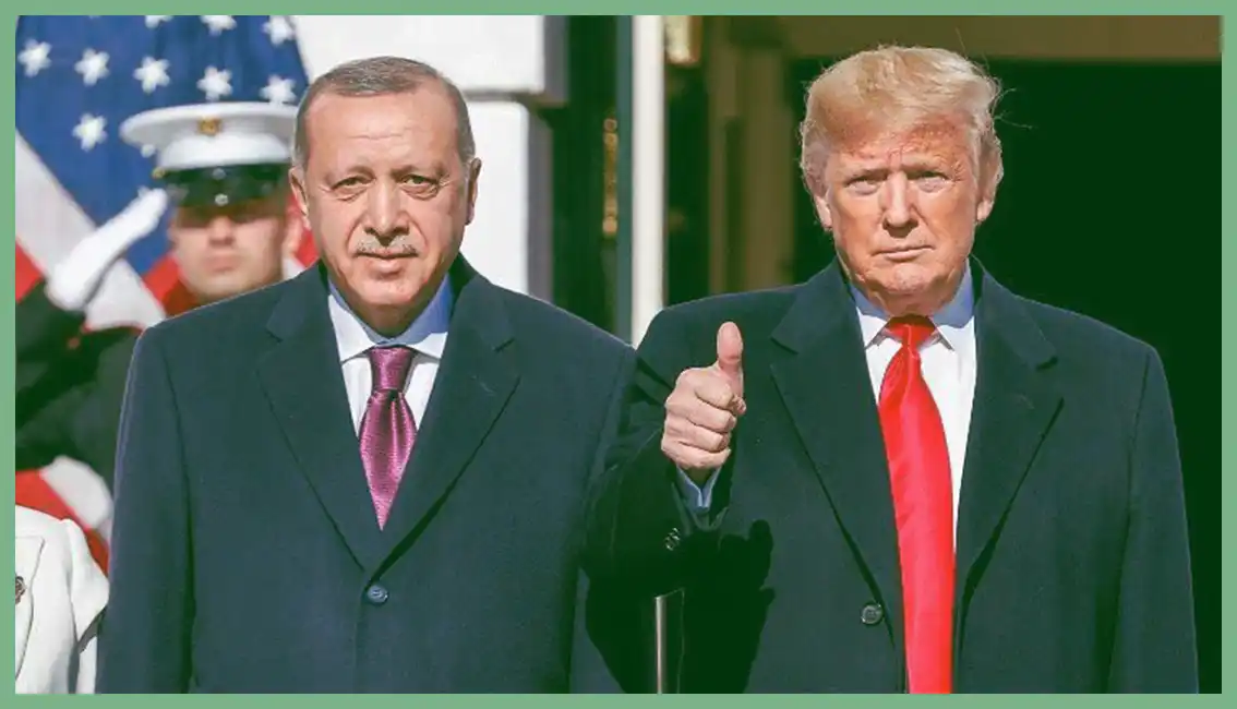 Trump: Türkiye'yle Suriye Konusunda Sorun Yok, Erdoğan Akıllı Bir Lider